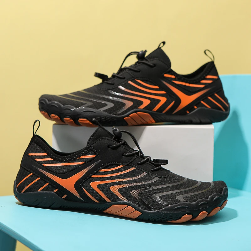 Zapatos de agua para amantes de vadear, zapatillas deportivas de malla para exteriores, interior, gimnasio, correr, zapatos descalzos ligeros transpirables