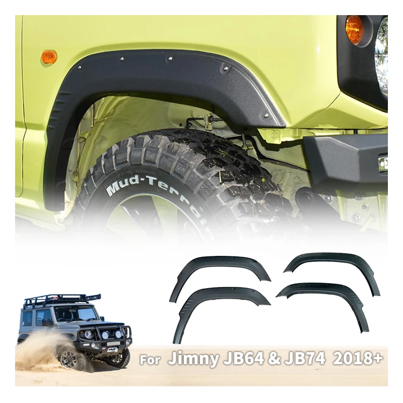 Jimny jb64 Wheel eyebrow fender flare for Suzuki Jimny jb64 2018 2019 2020 2021 2022 2023