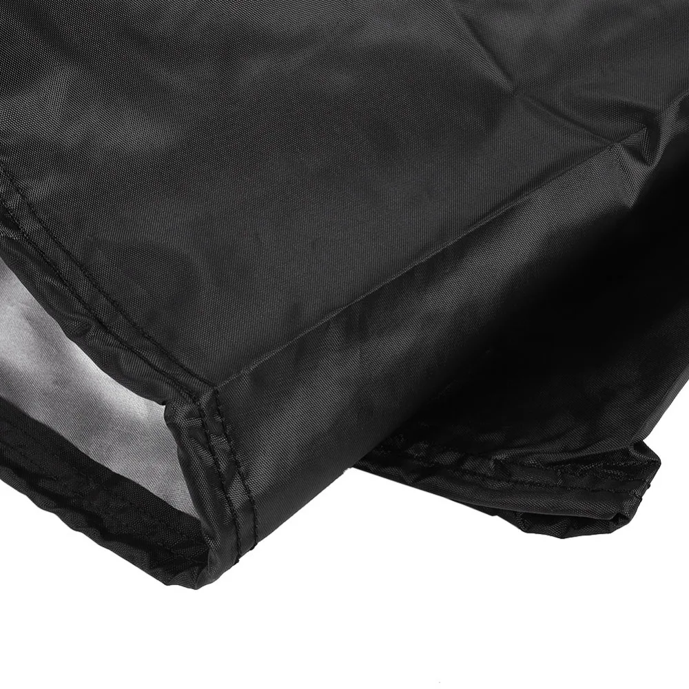 

Oxford cloth Chaise Lounge Chair Cover Folding Dust-Proof Waterproof Chaise Lounge Cover Black Sun Lounger Cover Outdoor Garden