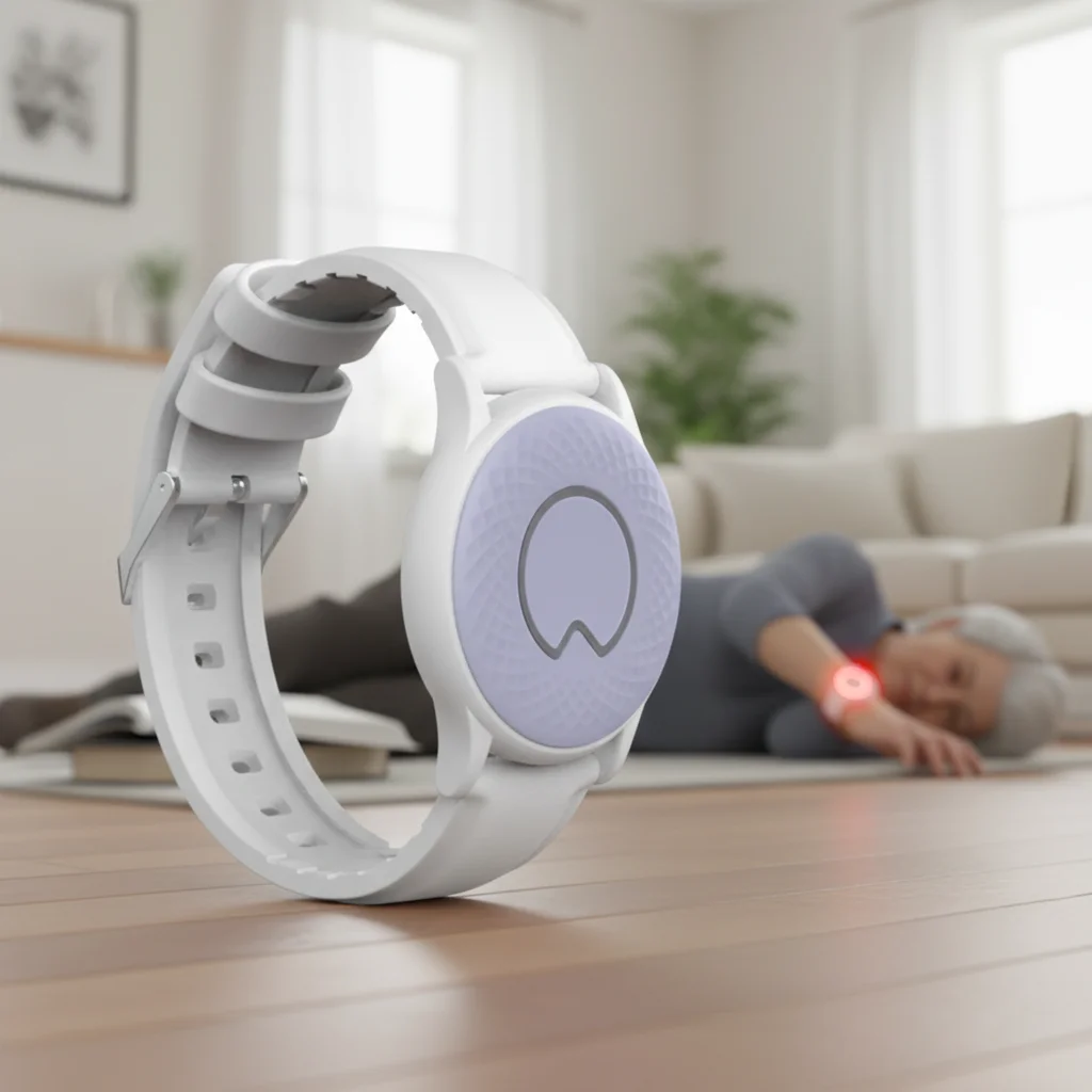 W204 Long-range RF Wristband/Pendant Compatible with EV-H606 Home Security Gateway and EV-12 Personal Alarm