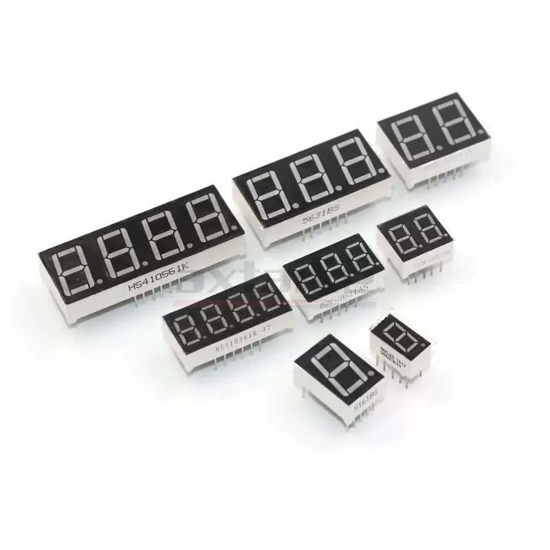 5PCS 0.28 0.36 0.4 0.56 Inch Digital Tube Common Anode Common Cathode Red 1 2 3 4 Bit Digital Tube Red LED Display 7 Segment