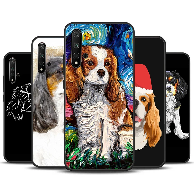 Cavalier King Charles Spaniel Dog Case For Huawei Nova 3i 8i 11i 11 Pro 9 10 SE 5T Y60 Y61 Y70 Y90 Y91 P20 P30 P40 Lite Cover