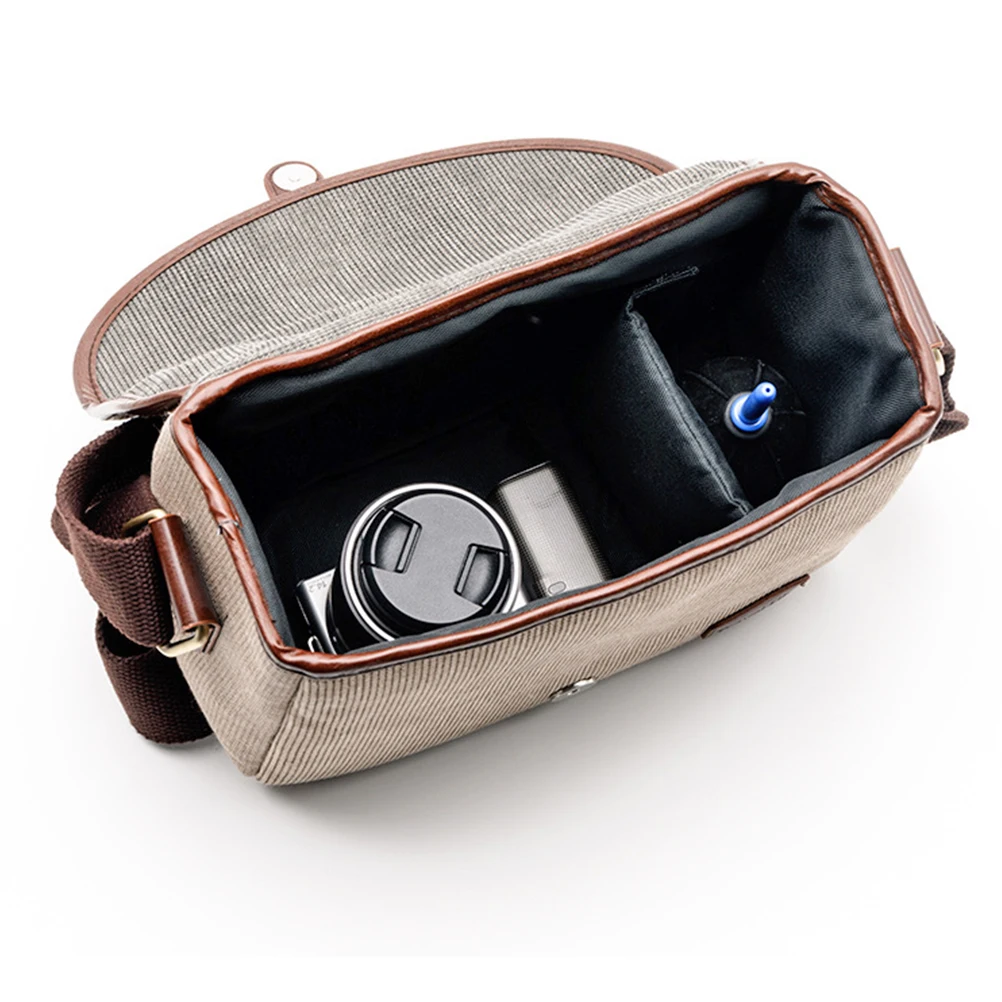 

Camera Bladder Bag Vibration damping Handbag Digital Camera Storage Bag Organizer for 200d800d and (Khaki)