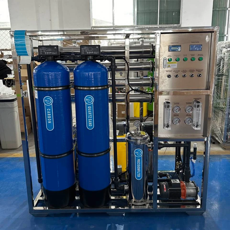Reverse Osmosis Water Filter System 99% High Purification 304/316 Stainless Steel Customizable Capacity 220V/110V/380V