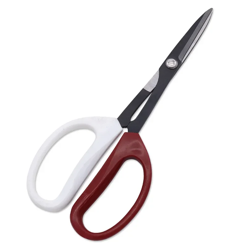 Multi Color Splicing PP Handle Stainless Steel Blade Clothing Fabric Shears Household Fruit Tree Grafting Tools Garden Scissors