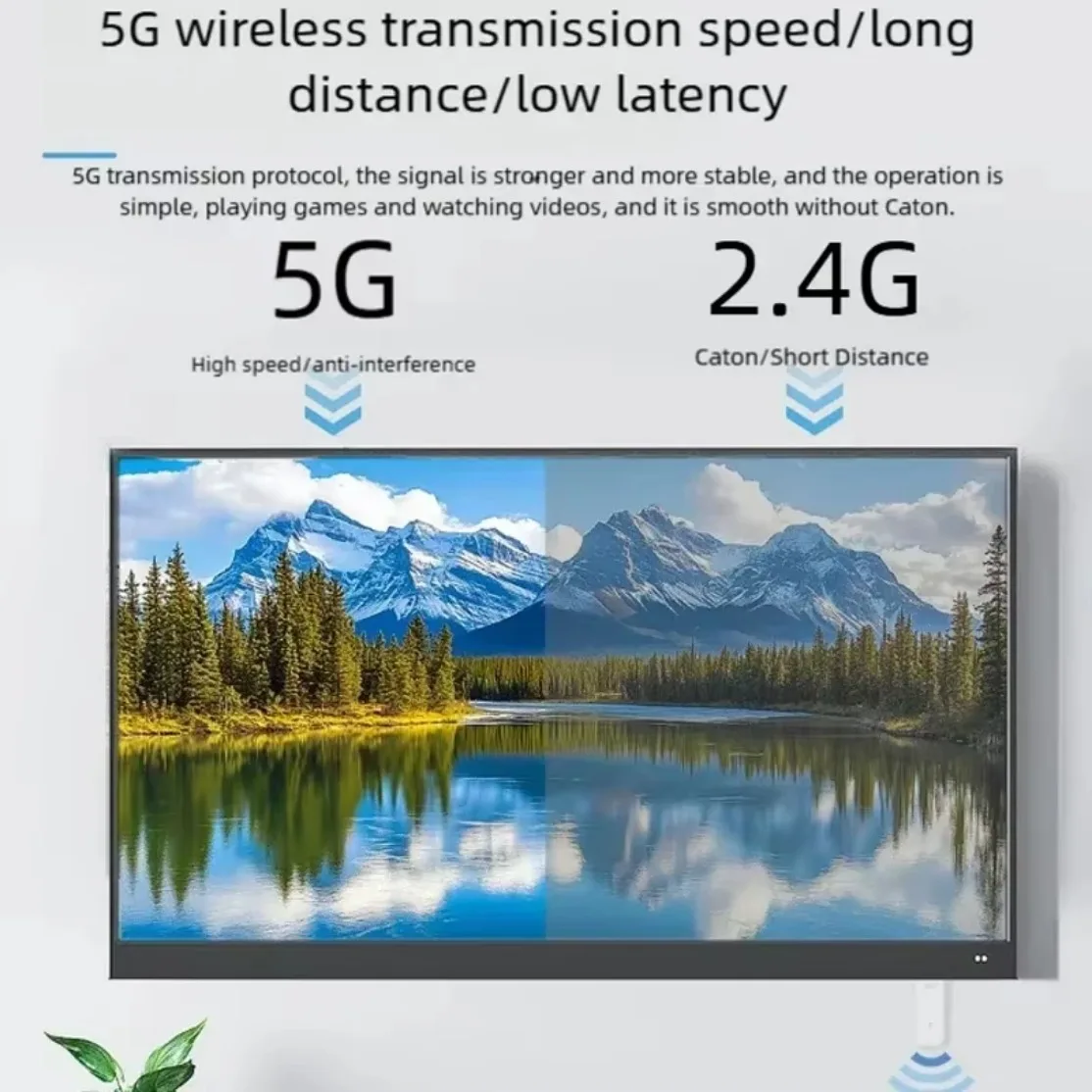 Беспроводной HDMI-совместимый видеопередатчик, комплекты приемников, адаптер-удлинитель, ТВ-ключ 1080P для монитора, проектора, ноутбуков, ПК