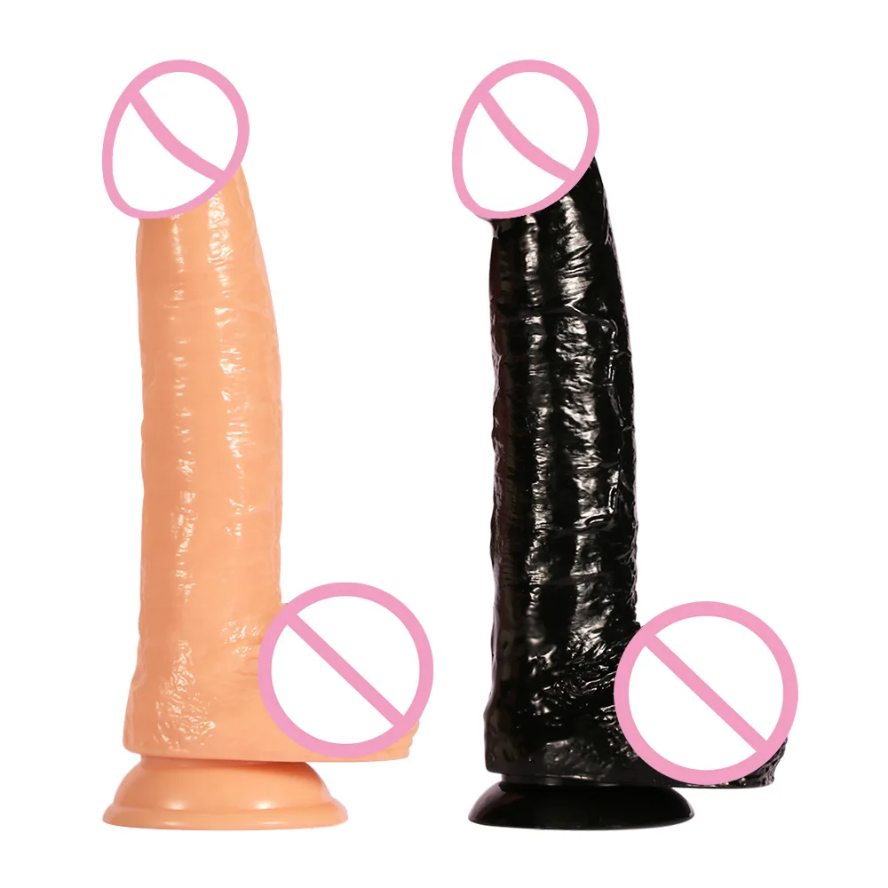 Wearable Strapon Penis Realistic Anal Dildo Strong Suction Cup Male Dick Female Masturbation Stimulator Toys Sex Toys for Woman