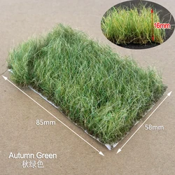 12/16mm Miniature weeds cluster hand-torn model Grass needles micro mountain landscape sand table decor train railway DIY layout