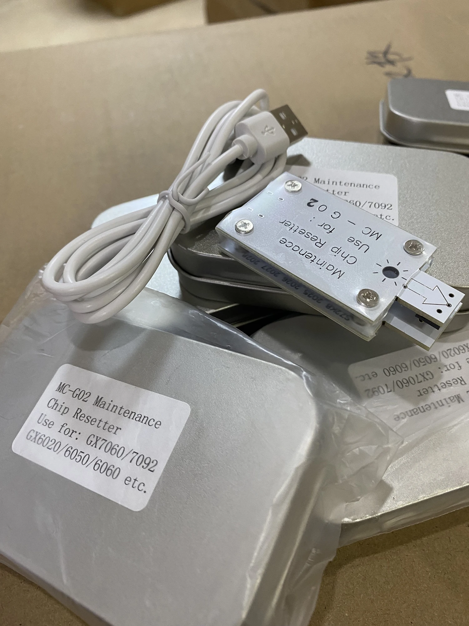 

MC-G02 Устройство сброса чипа обслуживания для Canon G1220 G2260 G3260 G2160 G3160 G3360 G1520 G2520 G2560 G3520 G3560 G1920 G2920 G2960