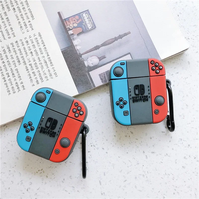 Creative Gaming Console Case for AirPods 4 Airpod 1 2 3 Pro Pro2  Bluetooth Earbuds Charging Box Protective Earphone Case Cover