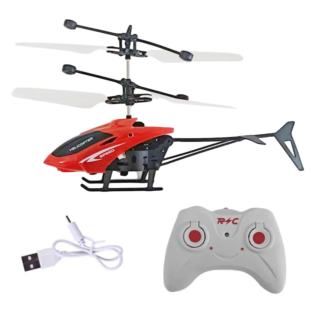 Mini RC Drone Rechargeable No Remote Control RC Helicopters Drone Toys Induction Hovering Safe Fall-resistant Rc Airplane