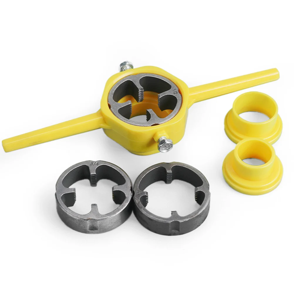 

Набор для нарезания резьбы на трубах ПВХ: резьбонарезной инструмент с износостойкими кромками из сплава, без заусенцев, для четкой и высокотвердой резьбы