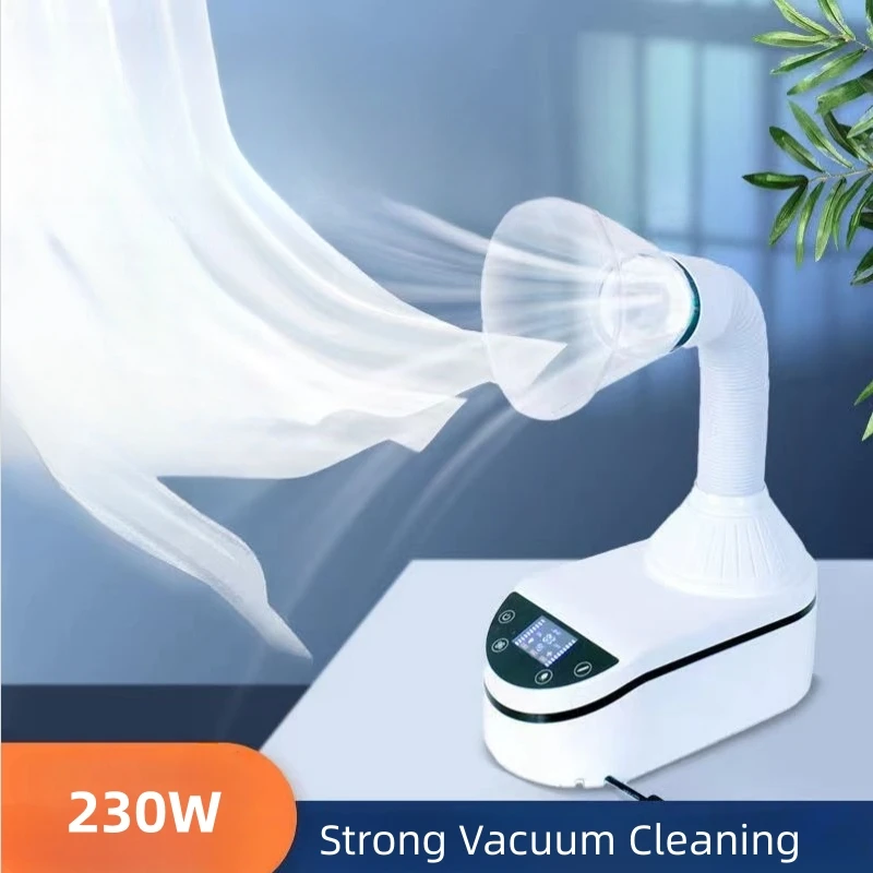 New Upgrade 230W LED Dental Mute Vacuum Cleaner Dust Collector Extractor Dental Lab Dust Suction Machine For Polishing Equipment