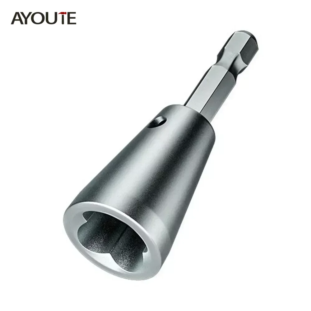 AYOUTE Wire Stripping Twisting Tool Steel Wire Twister Connector 6mm Hex Shank Electric Drill Driver Cable Peeling Twister