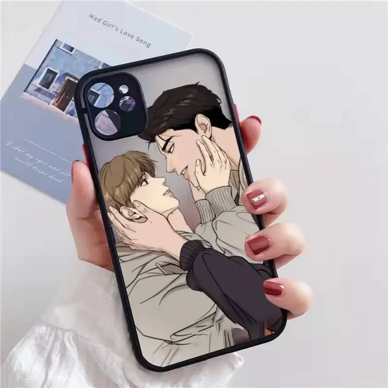 Joo Jaekyung couple Phone Case matte transparent For iphone 14 11 12 13 plus mini pro max