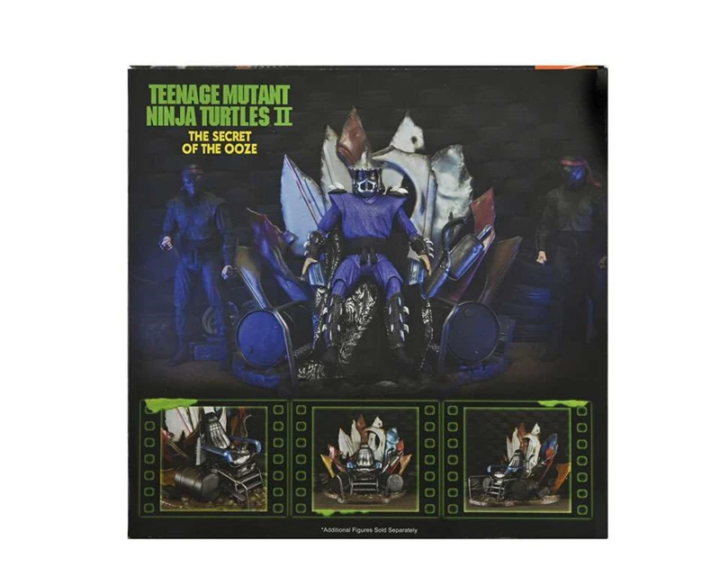 2024 New Neca 54432 Shredder Throne The Secret Of The Ooze Action Figure Anime Collection Model Toy Christmas Birthday Gift