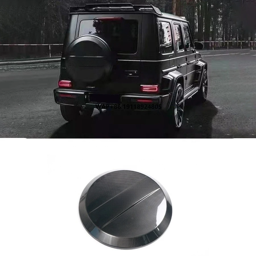 

B Style Carbon Fiber Rear Spare Tire Cover for G-Class W464 W463 G63 G65 G500 G550 G350 Rear Tire Cover