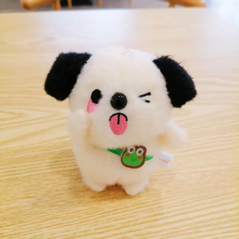 Cute Dog Plush Keychain Dog Shape Plush Keychain Toys Doll Pendant For Bag Purse Animal Toy For Girls Women Backpack Accessory