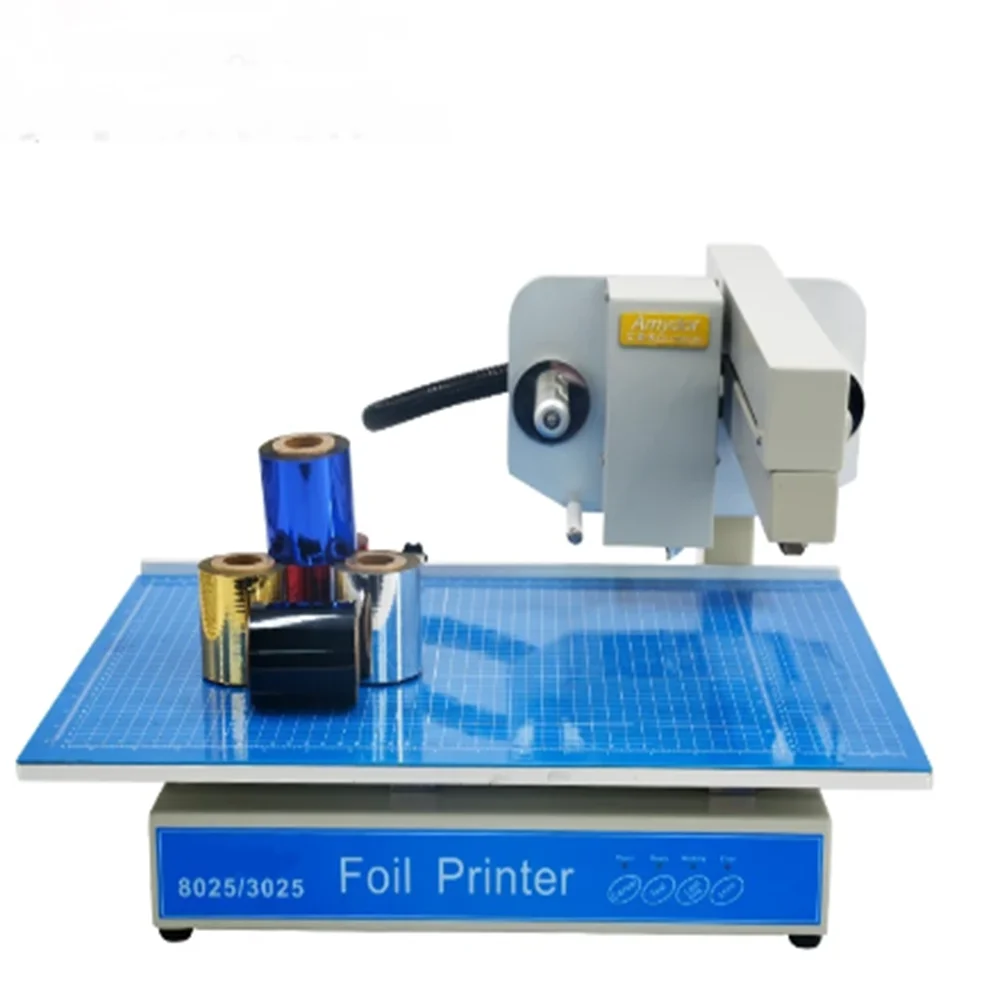 

No Plates Cheap Hot Sell Digital Gold Foil Stamping Printer for Bookcover, Dairies Model AMD8025