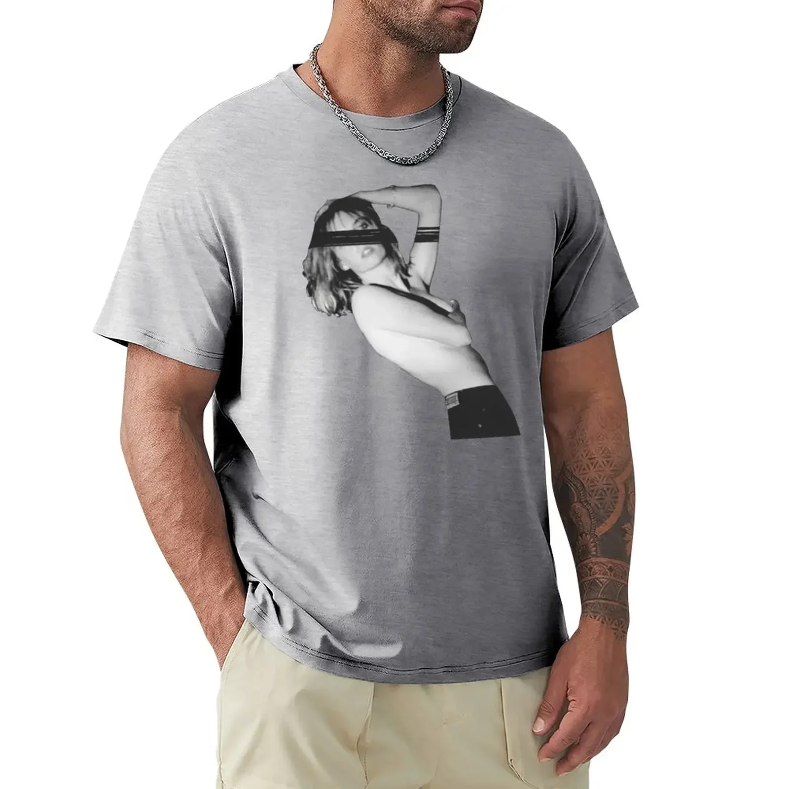 Cheavyweight streetwear anime  clothes New Arrival Round Collar fashion manga maya hawke vintage oversizeds mens t shirt graphic image 4