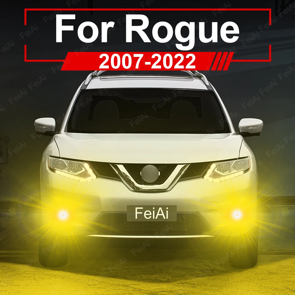 

Для Nissan Rogue T31 T32 T33 противотуманные фары светодиодные передние противотуманные фары 2007-2022 аксессуары для тюнинга Rogue 2012 2013 2014 2015 2016 2017 2018