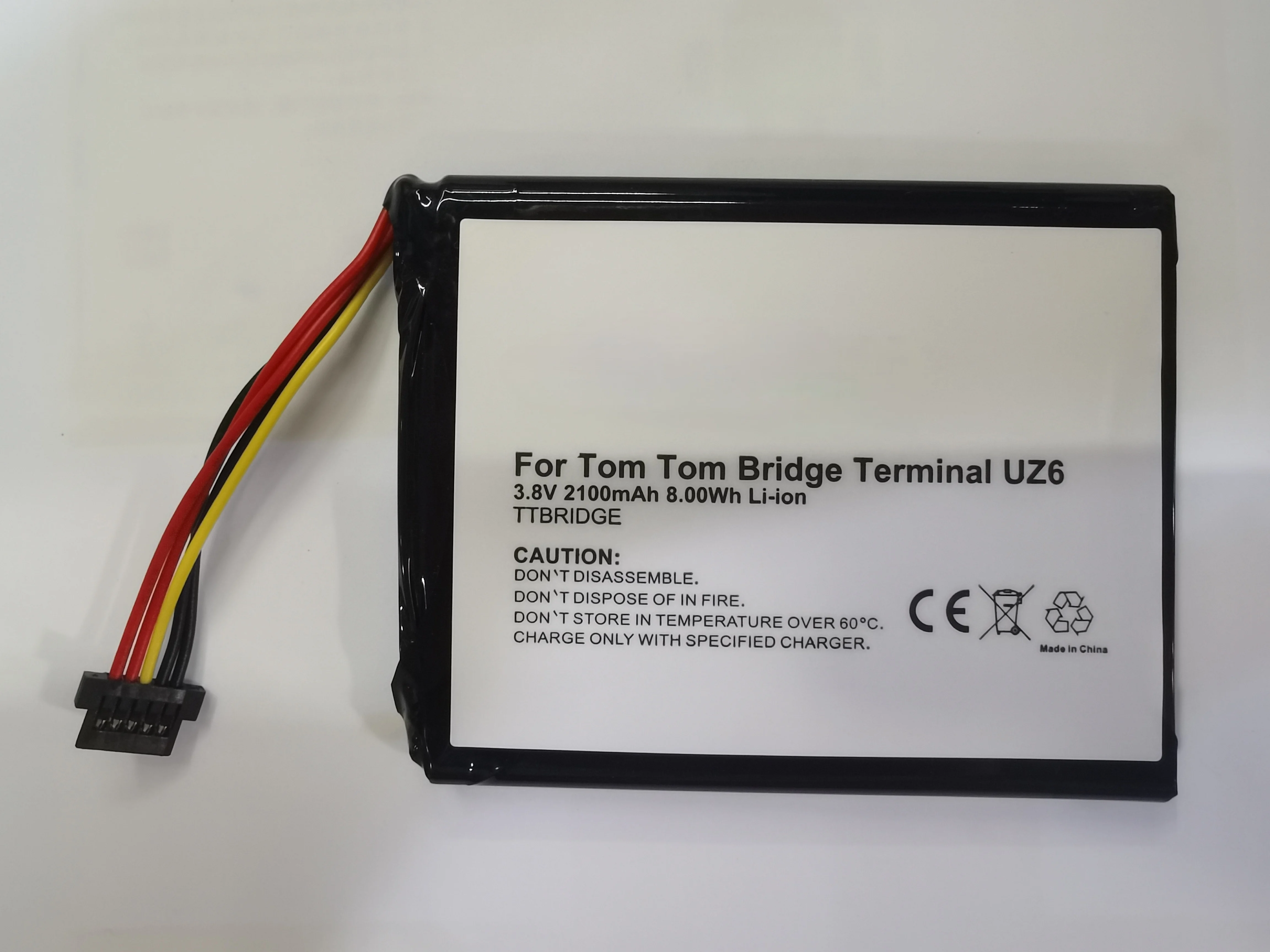 

2100mAh Battery For TomTom Bridge Terminal, Bridge Terminal Connected, BridgeTerminal Connected Premium,1CP515161HR,UZ6 Battery