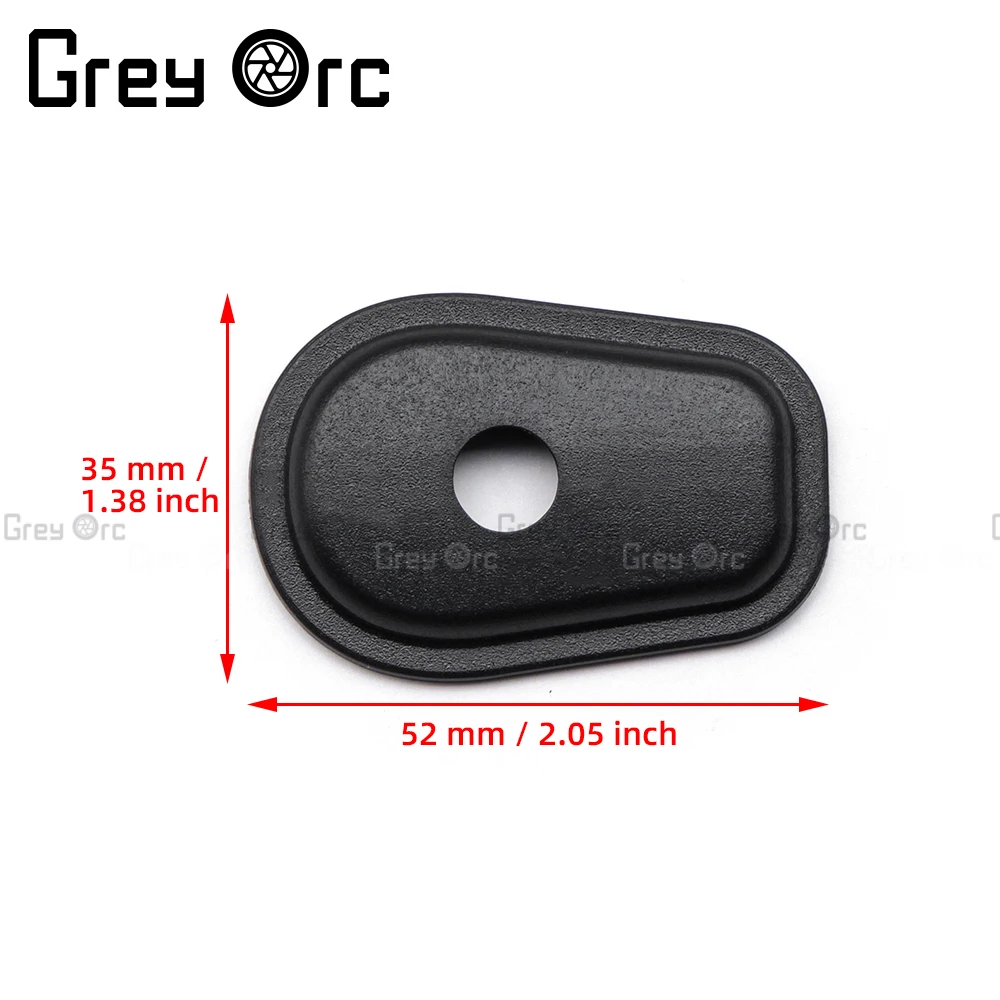 4PCS Motorcycle Universal Turn Signal Light Adapter Gasket For Kawasaki Z125 Z400 Z500 Z500SE Z650 Z900 Z900SE Z1000 Accessories view 6