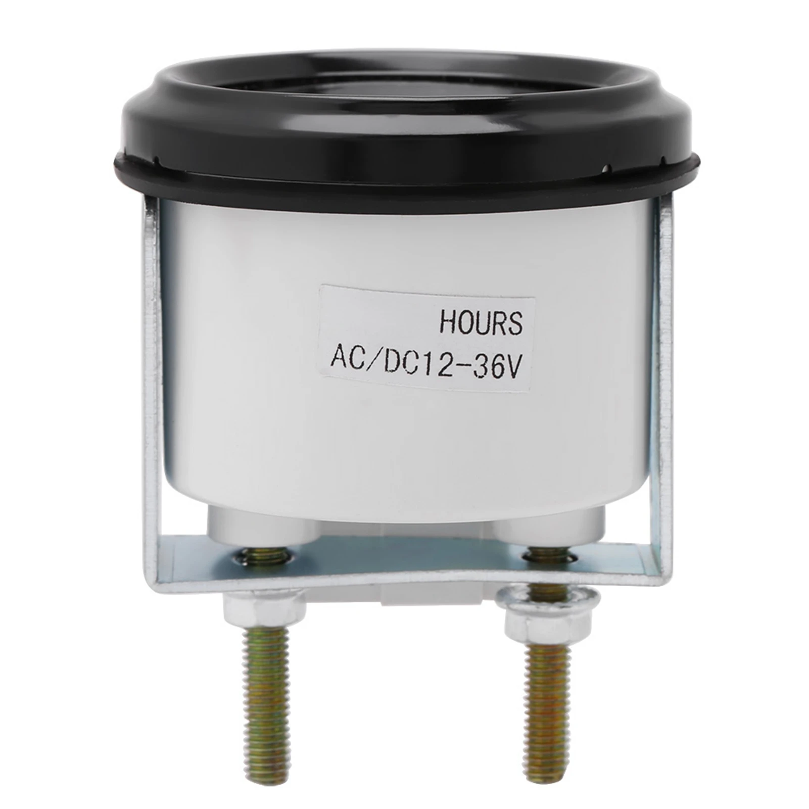12‑36V AC 6桁の正確な丸型クォーツアワーメーターゲージテスター、ボート、車、トラックのエンジンアワーメーター用