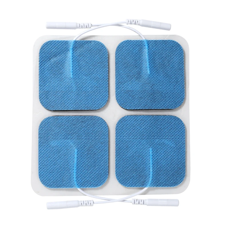 5*5cm Self Adhesive Electrode Pads for TENS Muscle Stimulator with 2mm Plug Digital Electric Patch view 3