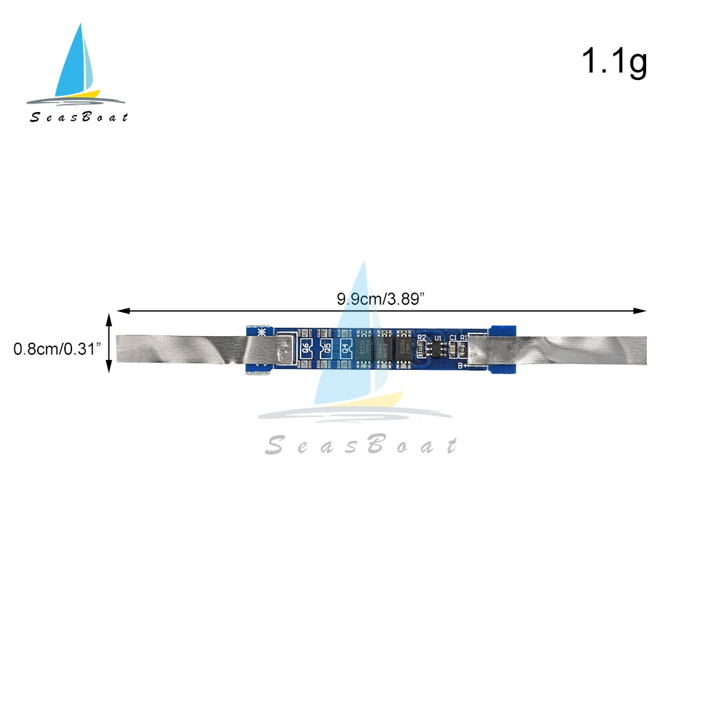 1S 3.7V 4.5A 5A 6A 9A 10A 15A Pin Lithium Ban Bảo Vệ Pin Li-on Polymer BMS PCM PCB li-ion Pin Lipo Tế Bào Gói