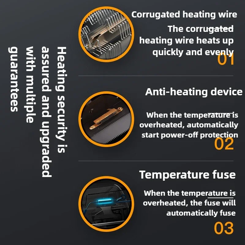 Электрический обогреватель горячего воздуха, нагревательные вентиляторы, мини-настольный вентилятор, портативный PTC-вентилятор, обогреватель для ванной комнаты, дома, электрический обогреватель, ЕС
