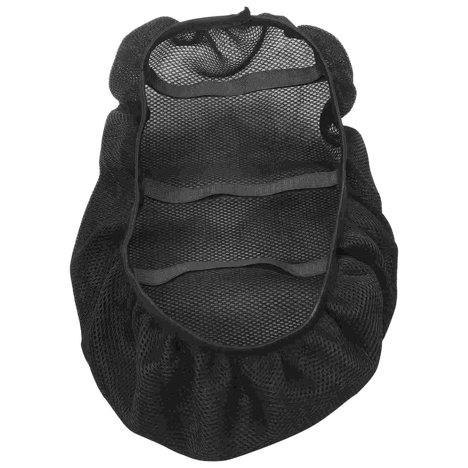 Car Electric Cushion Cover Motorcycle Accessories Fiber Motorbike Saddle Bags Breathable