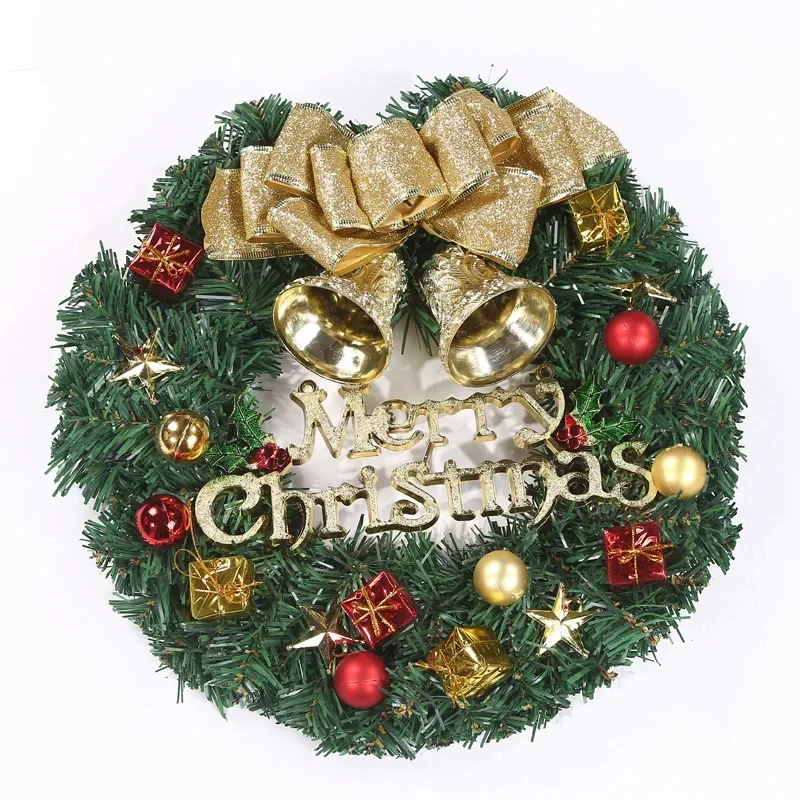Simple and Romantic Nice Festival Christmas Wreath Festival Decoration Christmas Thief Wreath Pendant
