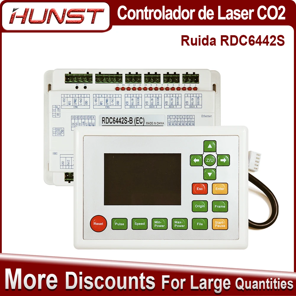 

Hunst Ruida RDC6442S RDC6442G Co2 Laser DSP Control Card Laser Engraving And Cutting Machine Motherboard Control System