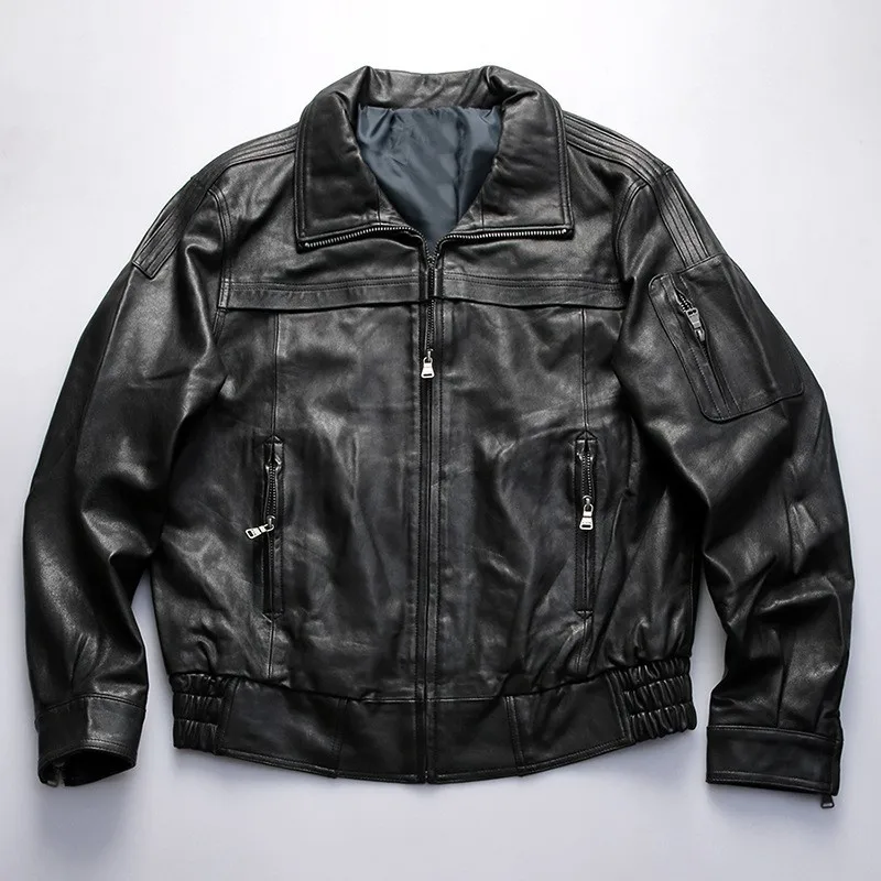 

New flight suits leather men's and women's cotton