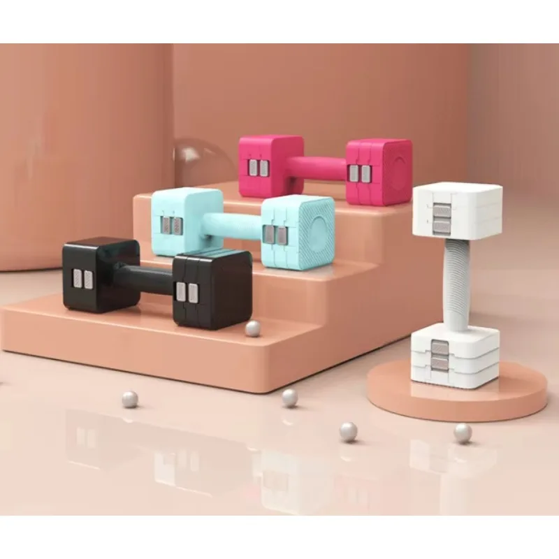 

Регулируемые гантели для упражнений, 10 кг/пара, для домашнего спортзала, для женщин