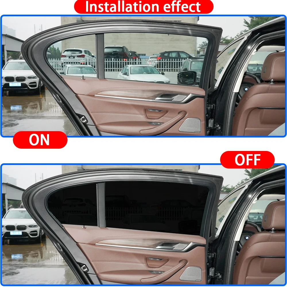 For BMW 5 Series G30 G31 F10 F11 F07 2011-2023 OEM Switchable Electric Smart Privacy Film Polymer Dispersed Liquid Crystal Film