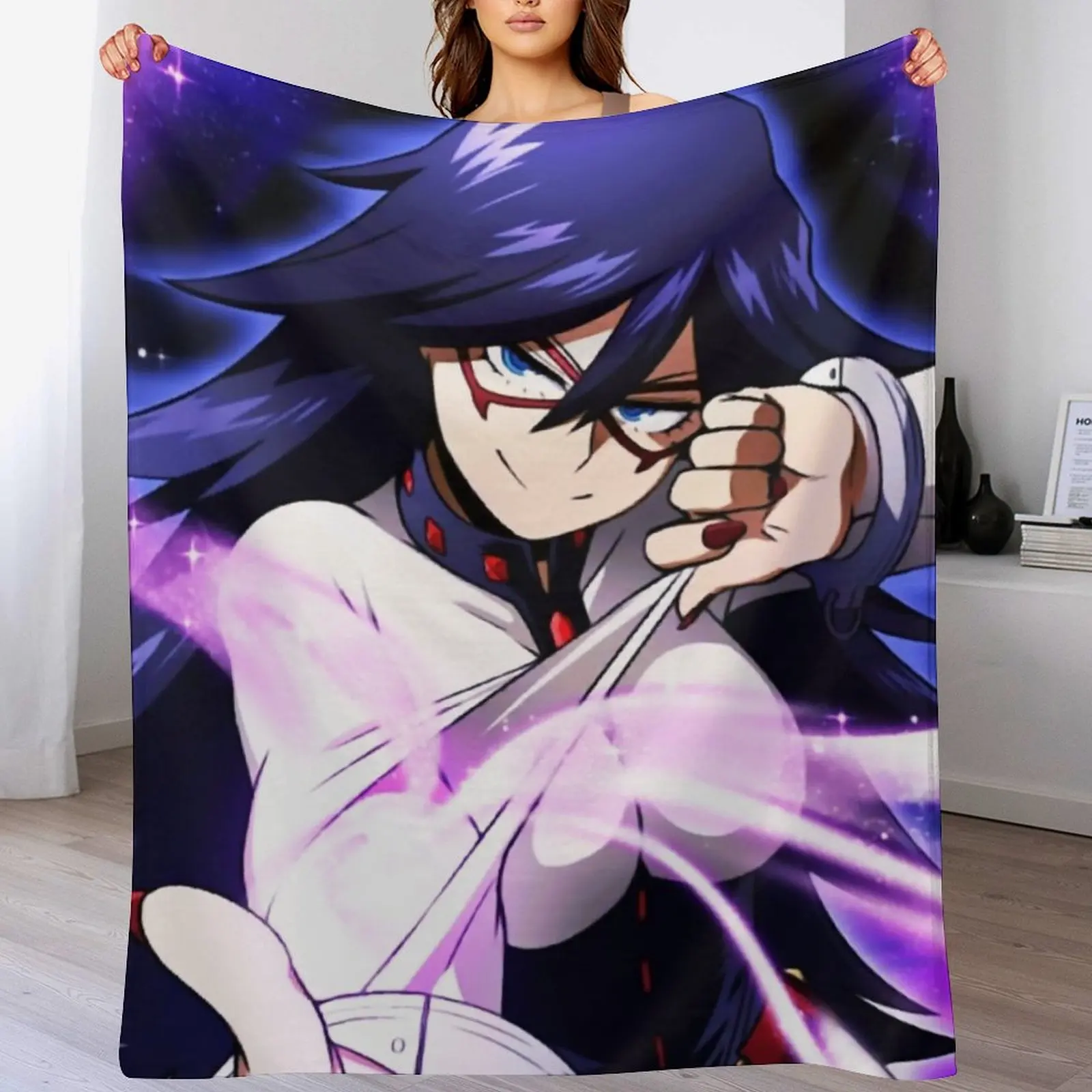 midnight Throw Blanket Fuzzy Plush Throw Blanket for Sofa Chair
