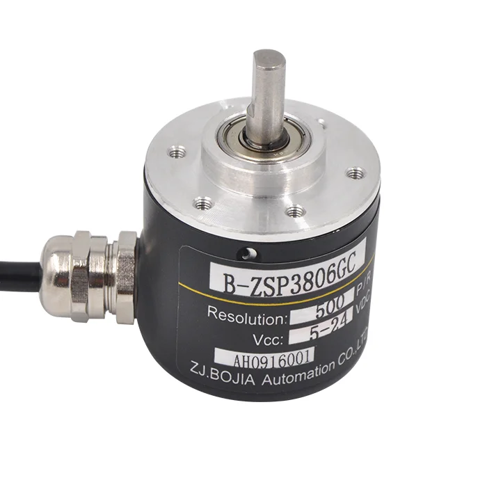 CHBG 38mm Optical Incremental Shaft Rotary Encoder for 24V Servo Motor