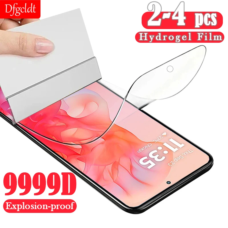 

2-4Pcs HD Hydrogel Film For Motorola G Stylus 5G G Power 2024 Screen Protectors For Moto G73 G53 G23 G13 G82 G72 G62 G52 G42 G32