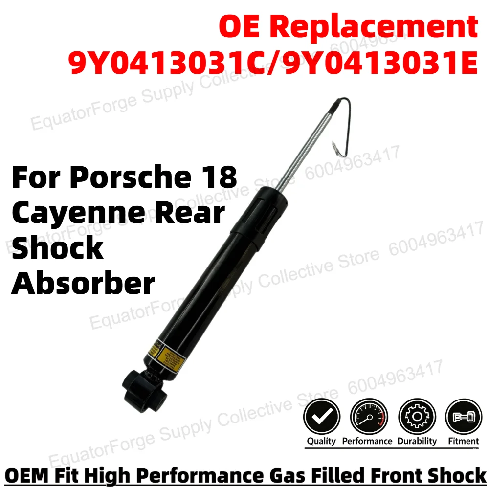 

Direct Fit High Stability Premium Reliable Rear Shock Absorber for Porsche 18 Cayenne OE Number 9Y0413031C/9Y0413031E