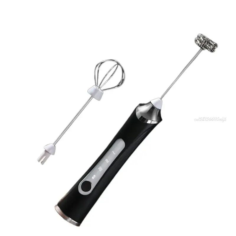 27RB 전기 우유 거품기 충전식 우유 거품 제조기 인체공학적 휴대용 거품기