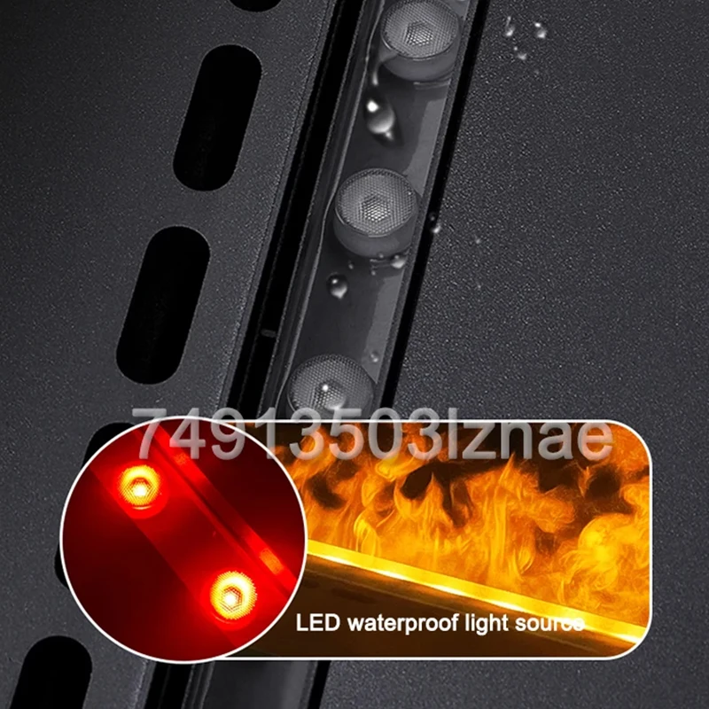 1000 MM Flame Aromatherapy Humidifiers LED Aromatherapy Machine Colorful Atmosphere Light Mist Humidifiers Portable for Home Bed