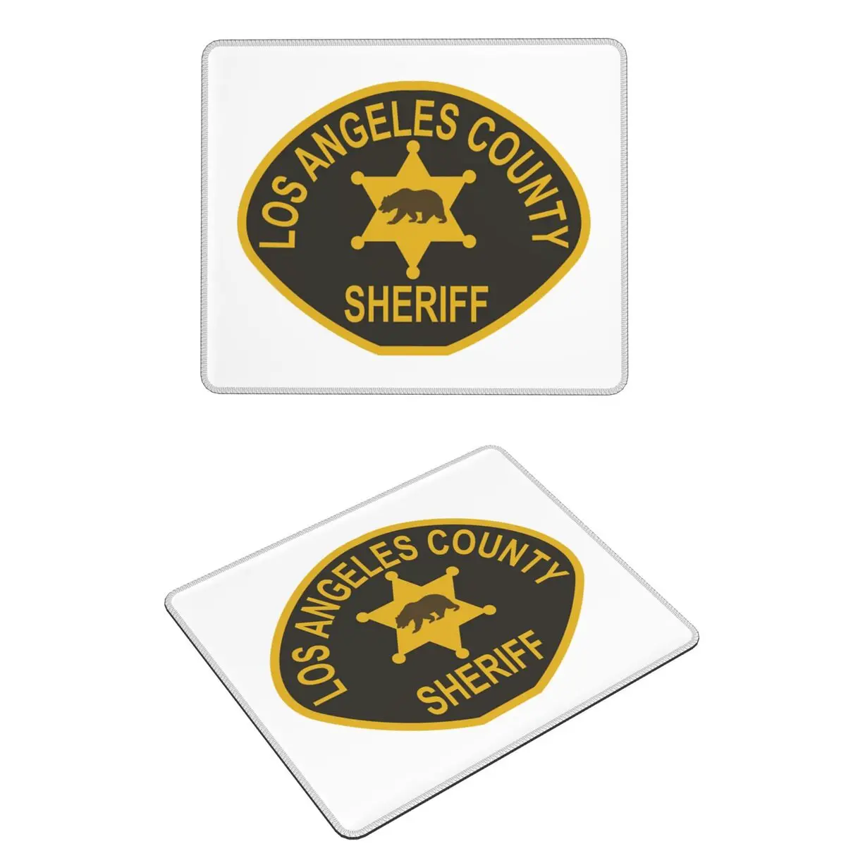 

Коврик для мыши отдела шерифа Лос-Анджелес, компьютерная клавиатура, коврик для мыши, игровой коврик для ПК, офисные коврики для стола