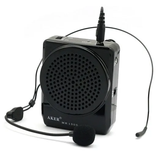 12W Aker MR1505 Waistband Portable Loud Voice Booster Amplifier Speaker for MP3