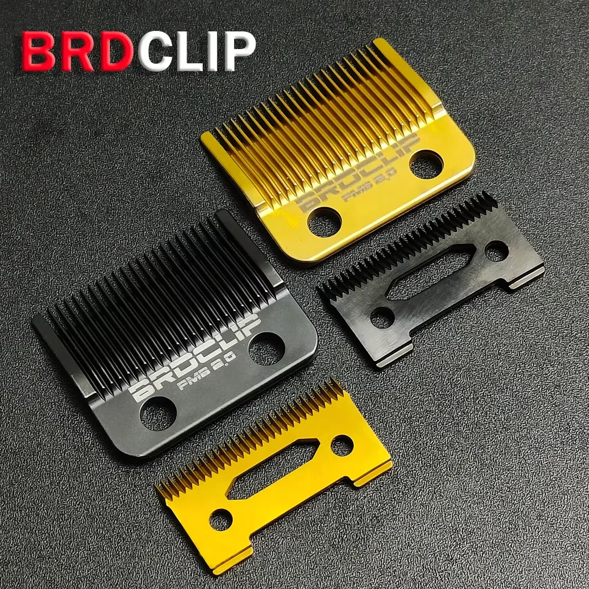 BRDCLIP Original Replaceable Cutter Head for 2020C BRDF80/F81 Madeshow M10/M5 Hair Clipper Titanium Plated Ceramics Blade