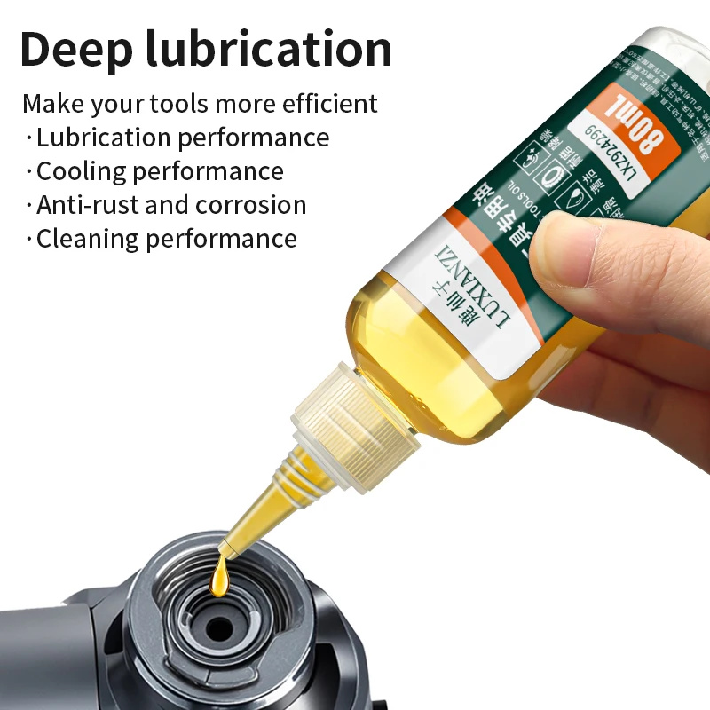 LUXIANZI Heat-resistant Power Tools Lubricating Oil For Equipment Motors Gear Bearing Electrical Hammer Drill Maintenance Grease