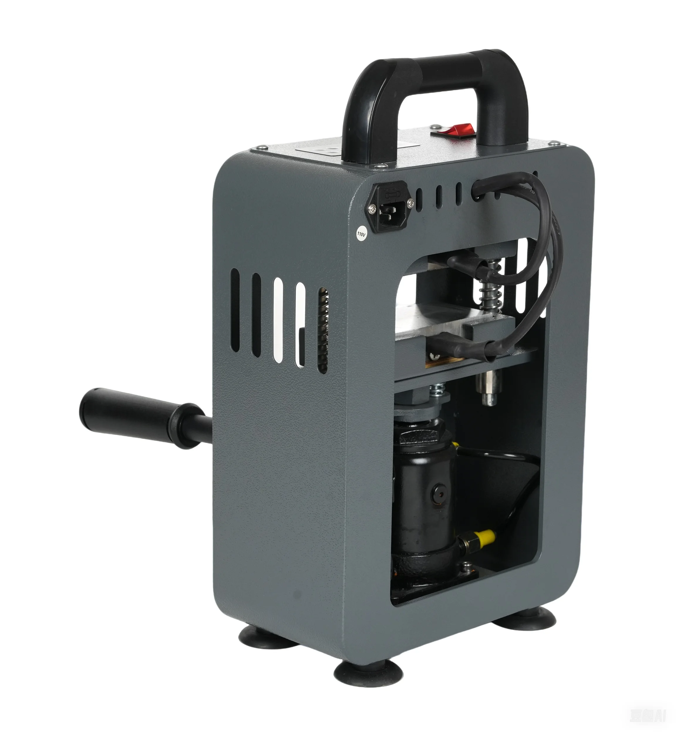 Manual Hydraulic Jack 10 Tons Dual Heating Plates Hydraulic High Tech Lcd Control 6*12 Heat Press