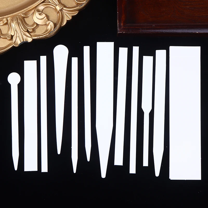100pcs Perfume Aromatherapy Perfume Essential Oils Tester Strips Fragrance Disposable White Smell Paper Paper Strips Test Paper