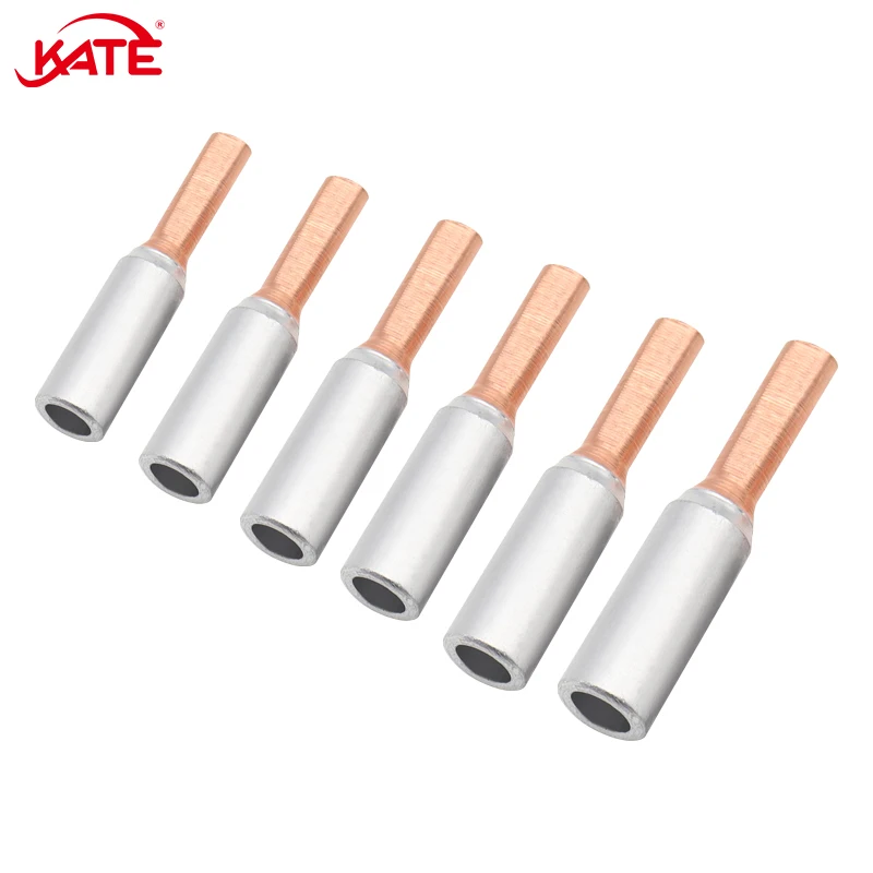 5/10/25PCS Circuit Breaker Connector GTLA Terminal Air Switch Ammeter Wire Lug Copper Aluminum Connection Pin 10-70mm²  8-3/0AWG